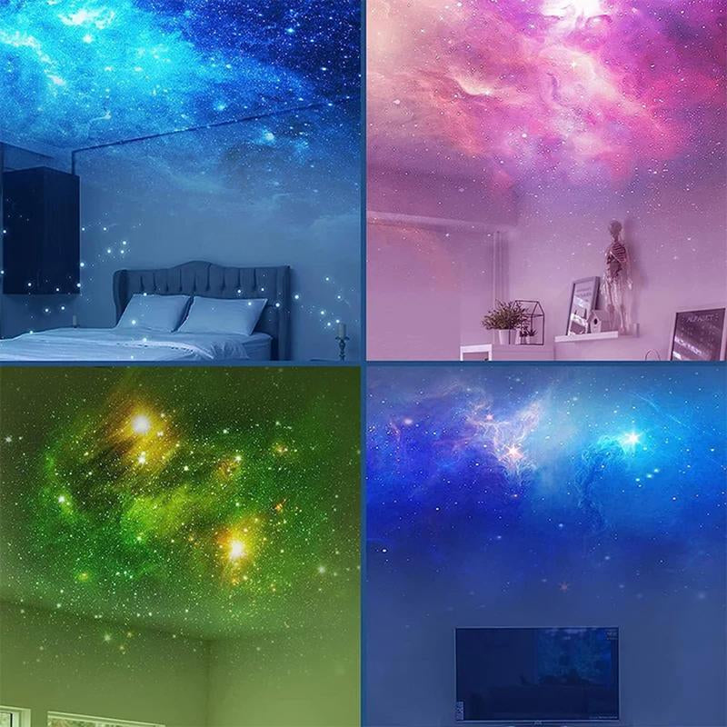 【Christmas Gift】Astronaut Galaxy Star Projector Starry Night Light - Starry Nebula Ceiling Projection Lamp with 8 Modes, Remote and 360° Adjustable, Gift for Kids Adults for Bedroom Decor Aesthetic USB Rechargeable