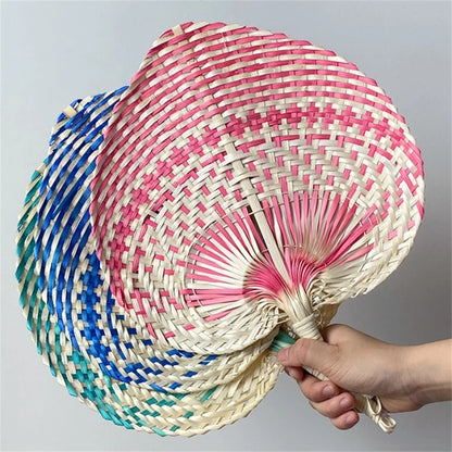 Colourful handmade Chinese fan