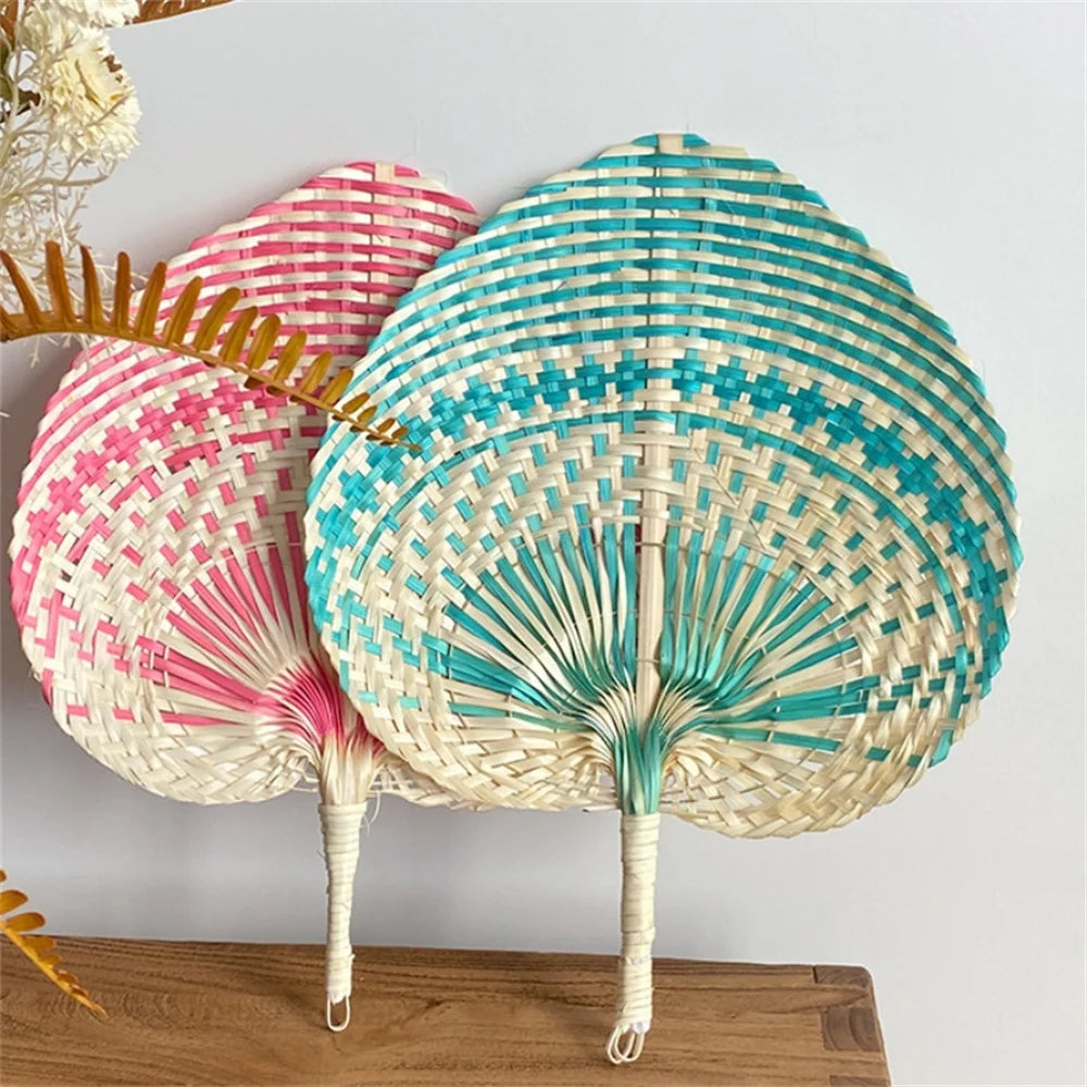 Colourful handmade Chinese fan