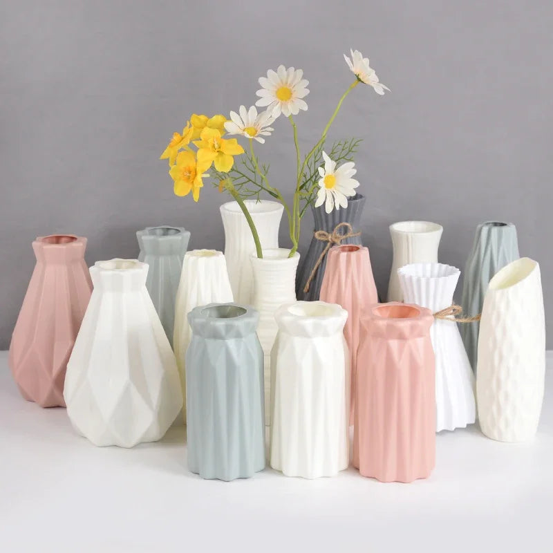 Imitation Ceramic Flower Vase