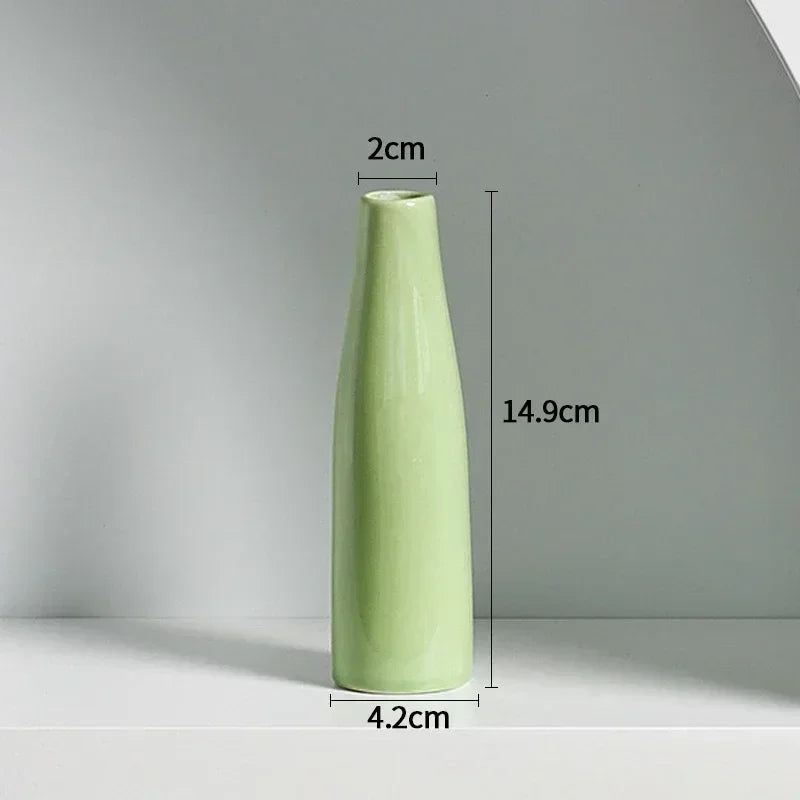 Nordic ceramic flower vase