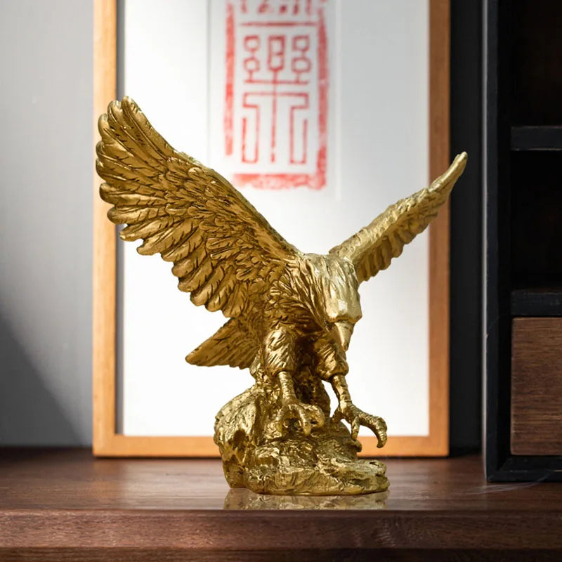 American golden eagle figurines