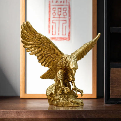 American golden eagle figurines