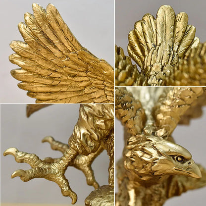 American golden eagle figurines