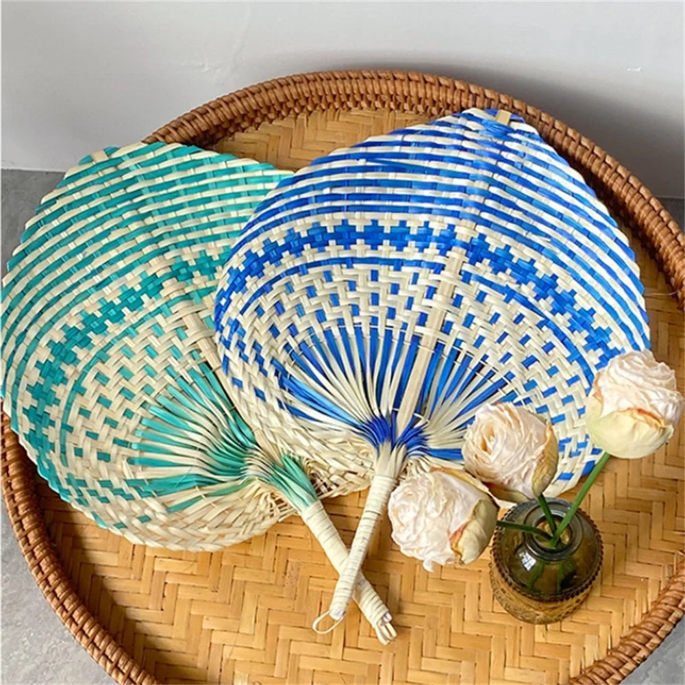 Colourful handmade Chinese fan