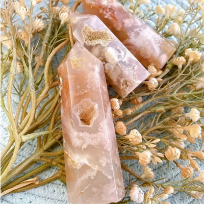 Natural rose hermosa crystal